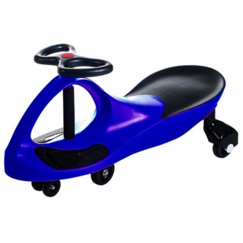 Lil Rider Blue Wiggle Ride-on Car Perspective: front