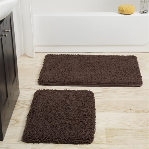 Chocolate shop bath mat