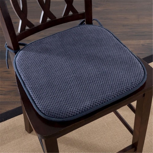 Lavish Home 69-05-N Memory Foam Chair Cushion for Dining Room