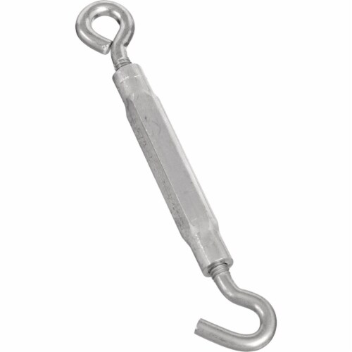 National Hardware 1/4 In. X 7-1/2 In. Hook/Eye Turnbuckle N820-120 Perspective: front