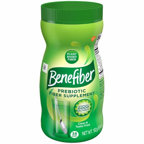 Benefiber Daily Prebiotic Fiber Supplement Powder for Digestive Health, Unflavored, 5.4 oz