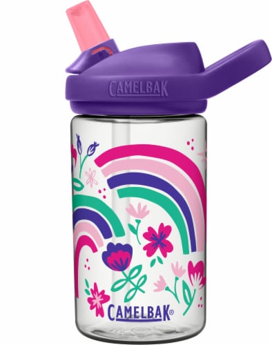 Camelbak Eddy+ Kids' Water Bottle - Rainbow Floral, 14 oz - Pick