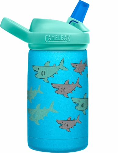 Camelbak Kids Eddy Sharks Insulated Water Bottle Perspective: front