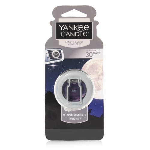 Yankee Candle Smart Scent Odor Neutralizing Midsummer’s Night Vent Clip Perspective: front
