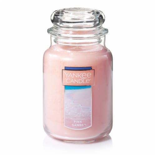 Yankee Candle® Pink Sands Jar Candle - Pink Perspective: front