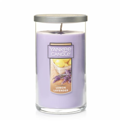 Yankee Candle Lavender Vanilla Large Jar Candle, Fresh Scent