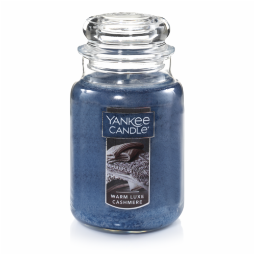 Yankee Candle Warm Luxe Cashmere Jar Candle Perspective: front