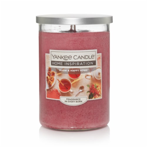 Yankee Candle® Home Inspiration™ Warm & Happy Home Candle Perspective: front