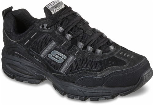 Skechers Men's Shoes - Black, 1 ct - Fred Meyer