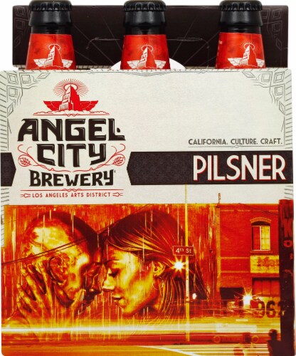 Angel City Brewery Pilsner Perspective: front