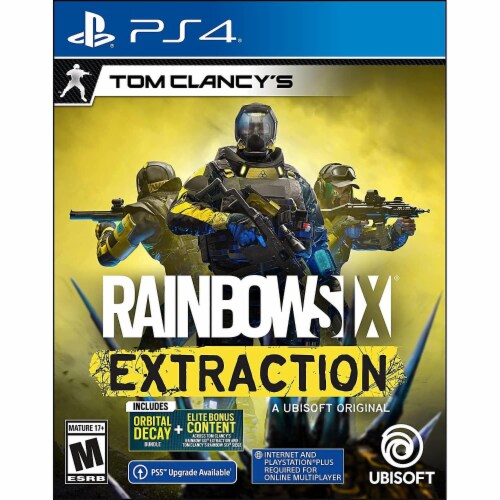 Rainbow Six Extraction (PlayStation 4) Perspective: front