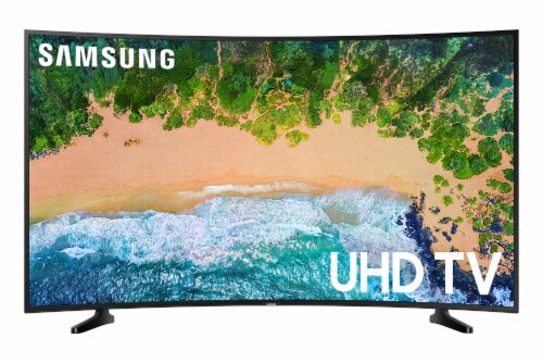 Samsung 49" UHD Curved HDTV Perspective: front