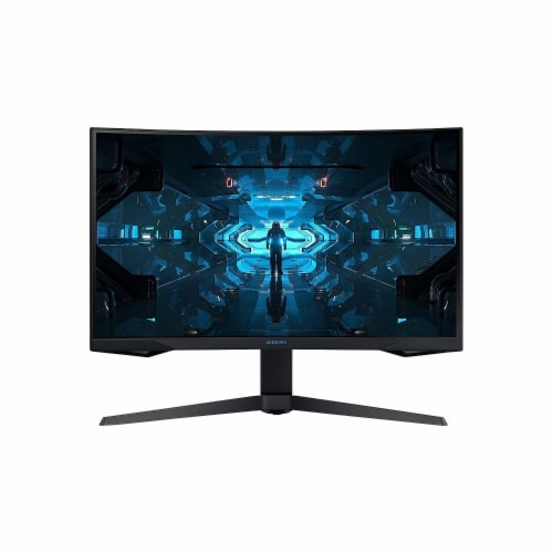 Samsung Odyssey G7 LC27G75TQSNXZA 27  LED Monitor Black Perspective: front