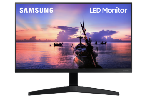 Samsung 24 Inch Class Flat IPS - LF24T350FHN Monitor Perspective: front