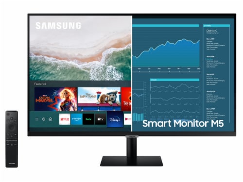 Samsung Smart Monitor Perspective: front