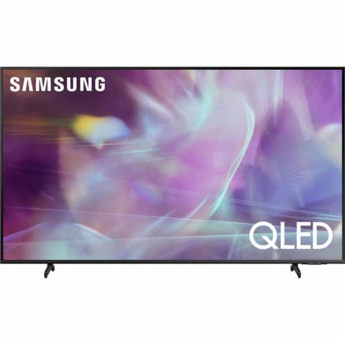 Samsung 55'' Q60A QLED 4K Smart TV (2021), Black Perspective: front