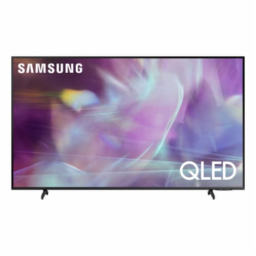 Samsung Black Q60A QLED 4K Smart TV Perspective: front