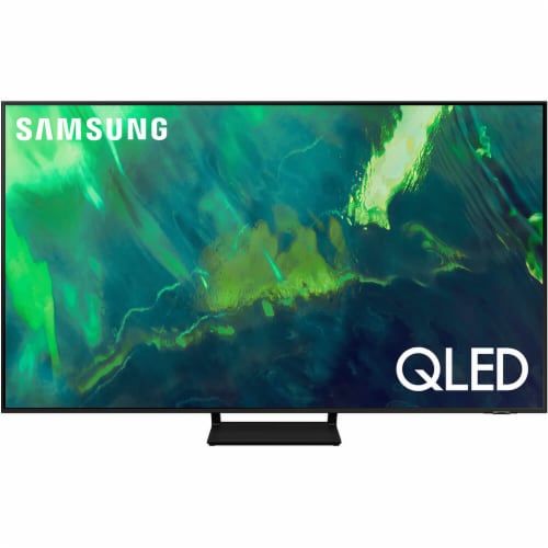 Samsung 65in Q70A Smart QLED 4K - Black Perspective: front
