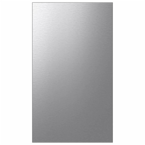 Samsung RAF18DBBQL Bespoke 4-Door Flex Refrigerator Panel - Bottom Panel - Stainless Steel Perspective: front