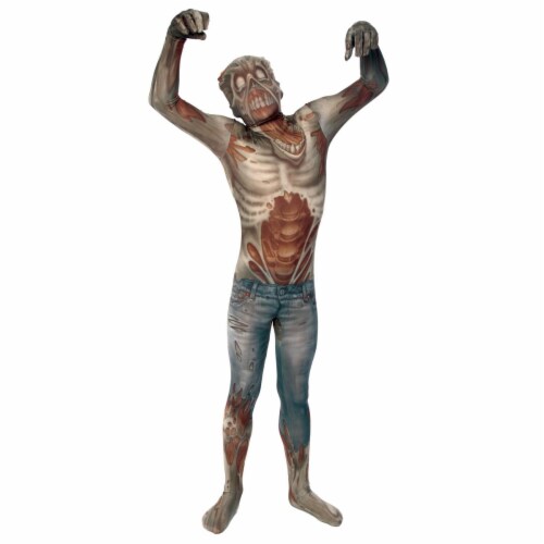 Morris Costume Morph Zombie Child Costume&#44; Medium Costume Perspective: front