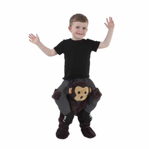 Morris Costumes 2 Ft. 6 In. To 3 Ft. 11 In. Toddler Monkey Piggyback Costume Costume Perspective: front