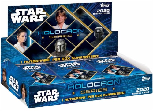 Star Wars Topps 2020 Holocron Series Trading Card HOBBY Box (18 Packs) Perspective: front