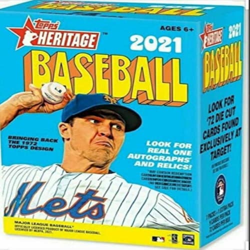 2021 Topps Heritage Baseball Value Box, BOX Smith’s Food and Drug