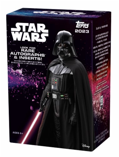 Topps® 2023 Star Wars Value Box Trading Cards Perspective: front