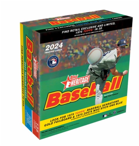 2024 Topps Heritage Baseball Monster Box (Sports Trading Cards) Perspective: front