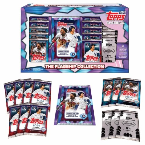 2024 Topps Baseball Flagship Collection Box, 1 unit Kroger