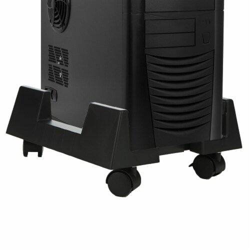 Mind Reader Portable Computer Holder Stand - Black Perspective: front