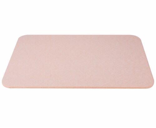 Mind Reader Diatomite Fast Drying Bath Mat - Pink Perspective: front