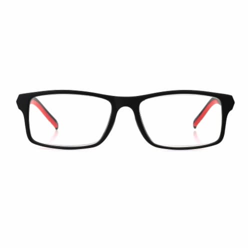 Foster Grant Ironman Endeavor Reading Glasses - Black Perspective: front