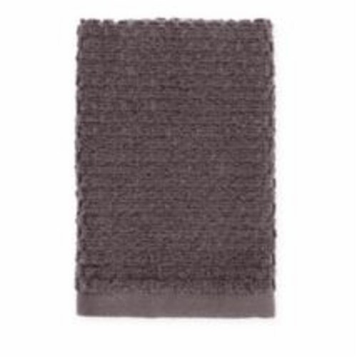 Wild Sage Savannah Quick Dry Solid Washcloth in Charcoal 1 ct