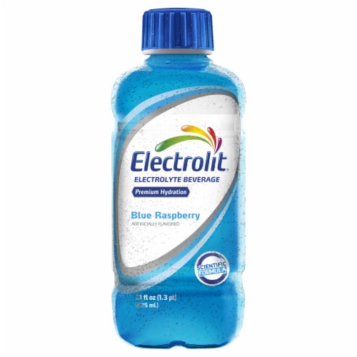 Electrolit™ Blue Raspberry Electrolyte Beverage Perspective: front