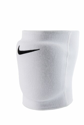 Nike Essential Extra Small/Small Volleyball Knee Pads - White Perspective: front