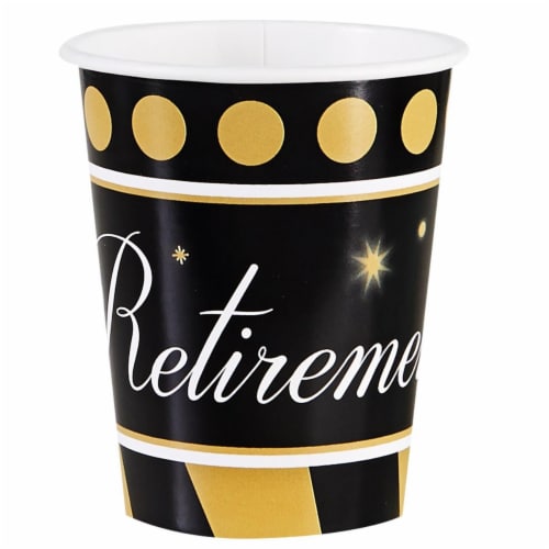 Buyseasons 263886 9 oz Officially Retired Paper Cups - Size 24 Perspective: front