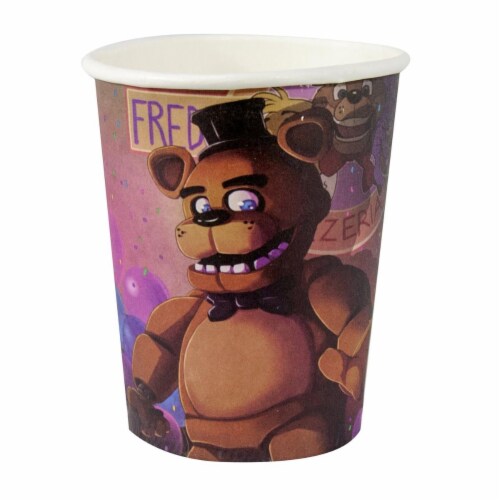 Buyseasons 263926 9 oz Five Nights At Freddys Paper Cups - Size 48 Perspective: front