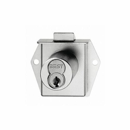 Best Intchge Core Latchbolt Locks,Slv,Diamond  5L7ML2625 Perspective: front
