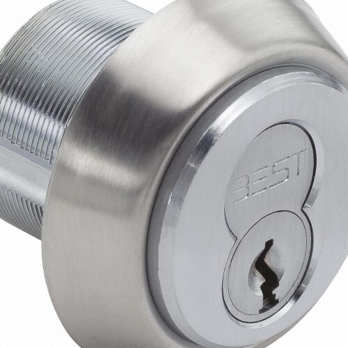 Best Mortise Cylinder,Satin Bronze  1E74C161RP3612 Perspective: front