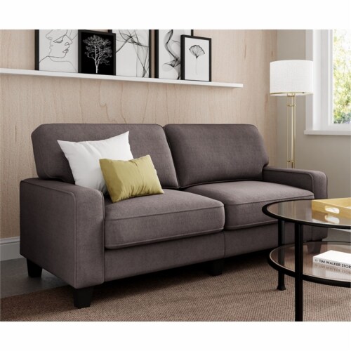 Serta Palisades 73 Sofa Glacial Gray 1