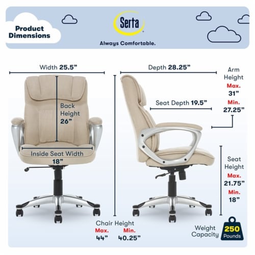 Serta home office chair store