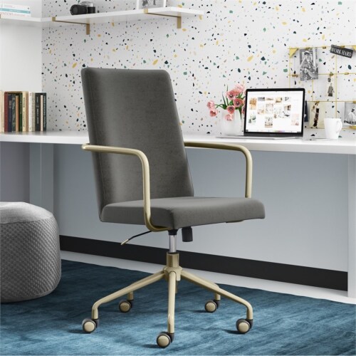 Elle decor giselle gold desk chair online