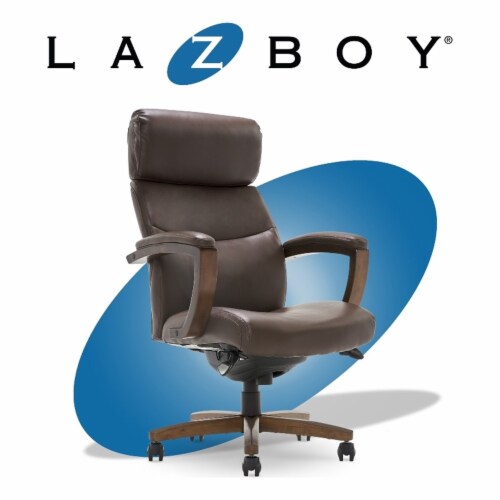 La Z Boy Modern Greyson Executive Office Chair Brown 1 Fred Meyer