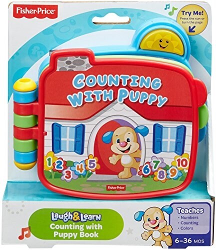 Fisher Price Electronic Laugh Learn Counting with Puppy Book 1 Foods Co