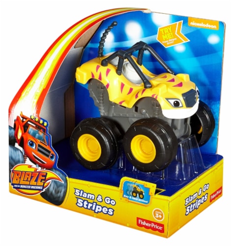 Fisher-Price® Blaze and the Monster Machines Slam & Go Stripes Vehicle ...