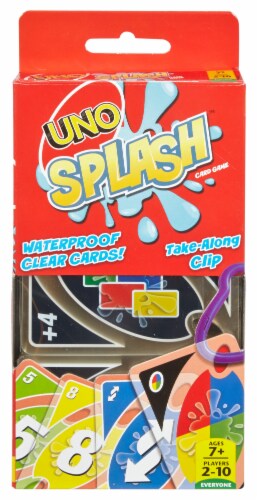 Uno Splash Card Game Perspective: front