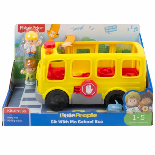 Fisher-Price Little People Sit with Me School Bus, 1 - Foods Co.