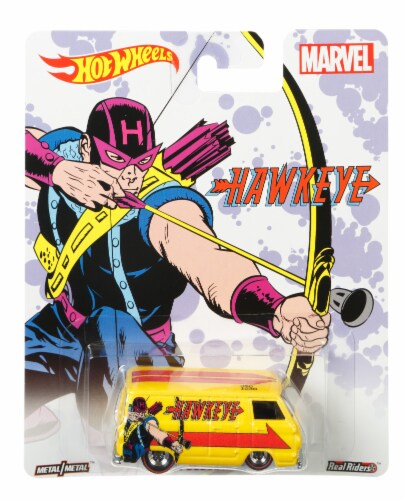 Hot Wheels® Marvel Hawkeye Car Perspective: front