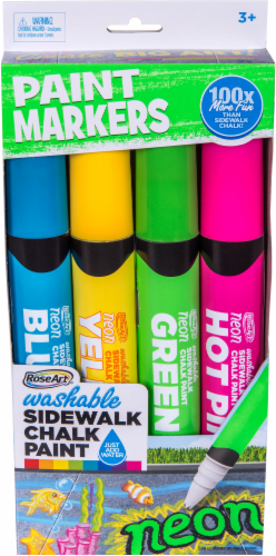 RoseArt Washable Sidewalk Neon Paint Markers, 1 ct - Smith's Food and Drug